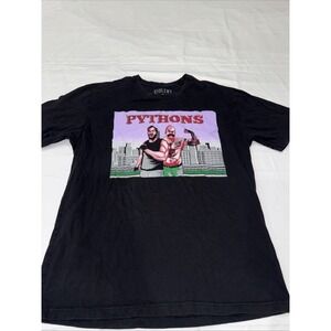 VIOLENT GENTLEMEN PYTHONS WRESTLING T-SHIRT BLACK SZ L